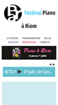 Mobile Screenshot of piano-a-riom.com